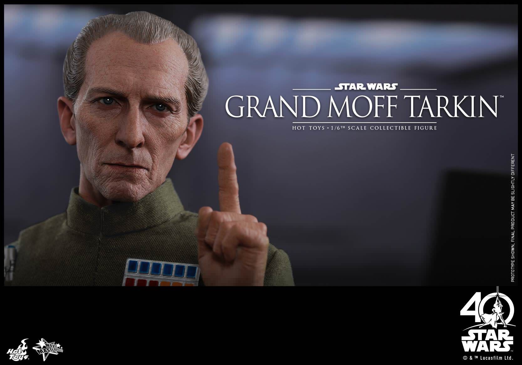 Grand Moff Tarkin - Hot Toys (Star Wars: Episode IV - A New Hope) action figure collectible [Barcode 4897011184173] - Main Image 6