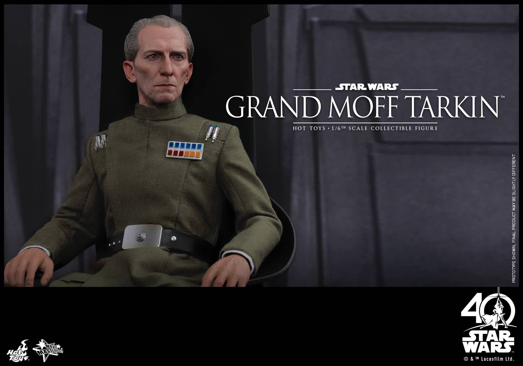 Grand Moff Tarkin - Hot Toys (Star Wars: Episode IV - A New Hope) action figure collectible [Barcode 4897011184173] - Main Image 7