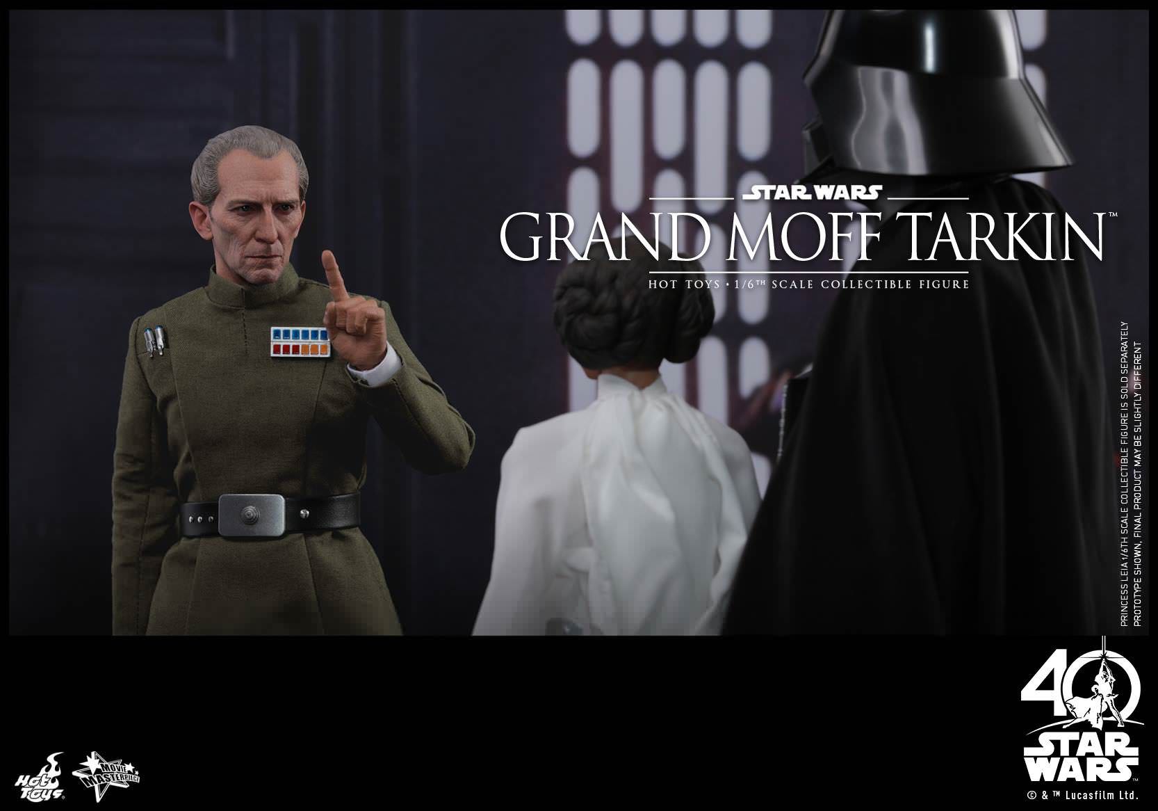 Grand Moff Tarkin - Hot Toys (Star Wars: Episode IV - A New Hope) action figure collectible [Barcode 4897011184173] - Main Image 9