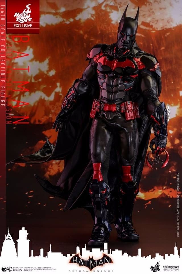 Batman, Futura Knight (VGM26) - Hot Toys (Batman: Arkham Knight) action figure collectible [Barcode 4897011184449] - Main Image 2