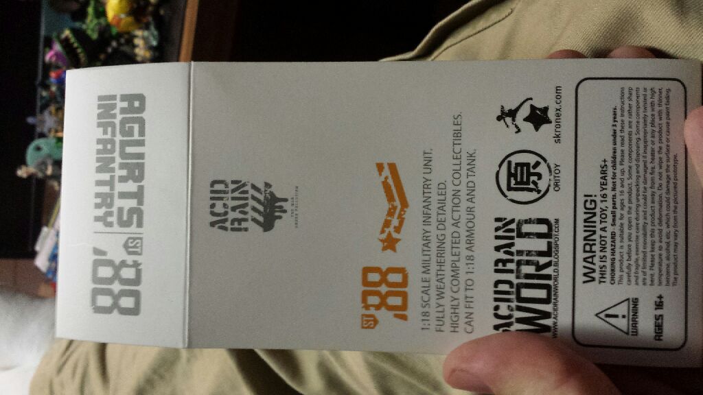 Agurts Infantry - Acid Rain (Military) action figure collectible [Barcode 4897036850329] - Main Image 2