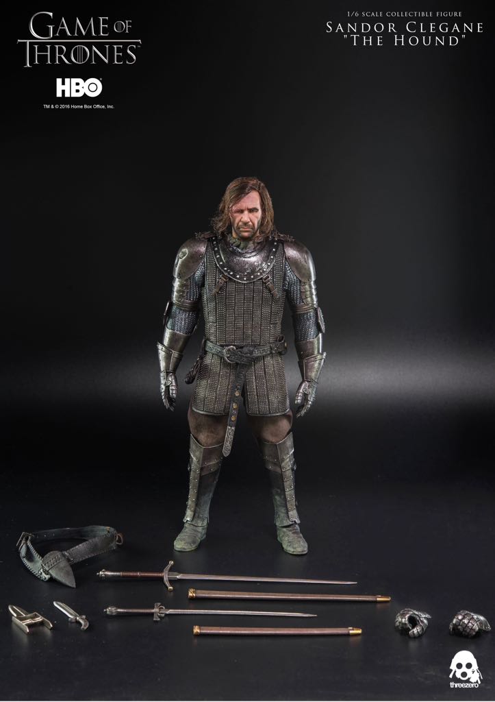 Game Of Thrones Sandor Clegane The Hound S3 - Threezero (Game Of Thrones) action figure collectible [Barcode 4897056200807] - Main Image 2