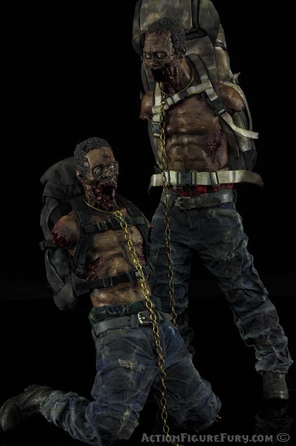 Walking Dead Michonne’s Pet Walkers Twin Pack 1:6 Scale Threezero, The - Threezero (The Walking Dead AMC) action figure collectible [Barcode 4897056201057] - Main Image 2