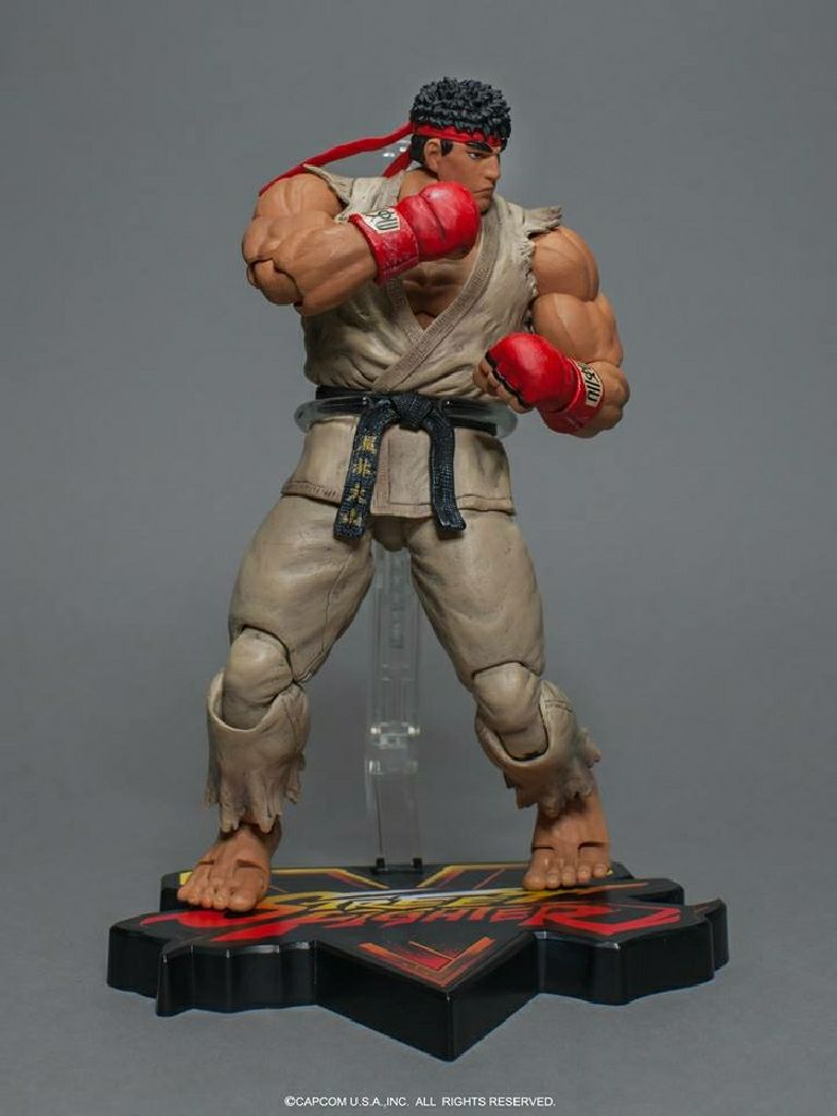 Storm Collectibles Street Fighter SSF5 Regular Ryu 1:12 Scale Action Figure - Storm Collectibles (Street Fighter V) action figure collectible [Barcode 4897072870053] - Main Image 2
