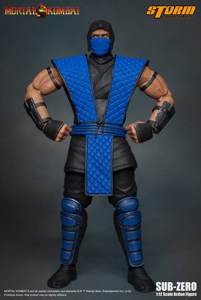 Storm Collectibles Mortal Kombat Sub-Zero 1:12 Scale Action Figure - Storm Collectibles (Mortal Kombat) action figure collectible [Barcode 4897072870145] - Main Image 2