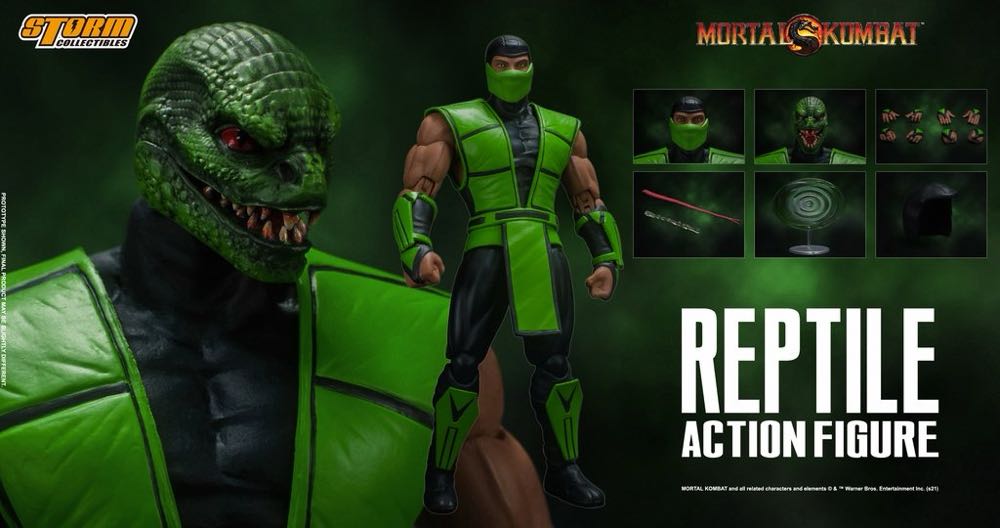 Mortal Kombat Reptile - Storm Collectibles action figure collectible [Barcode 4897072870350] - Main Image 4