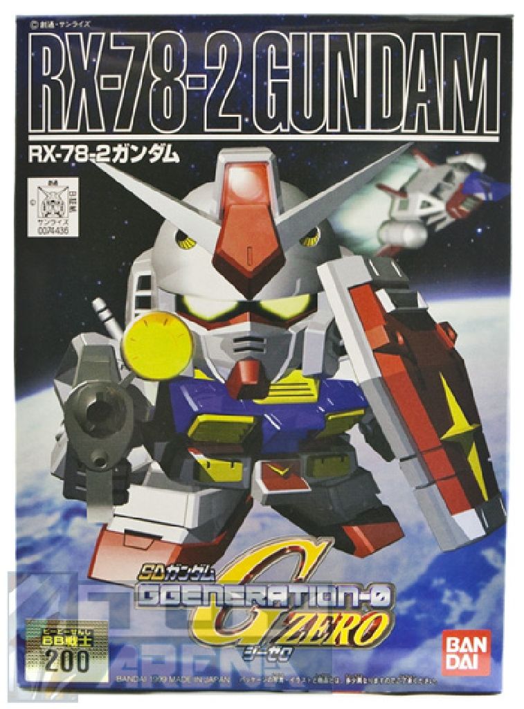 BANDAI BB SENSHI #200 RX-78-2 Gundam - Bandai (GUNDAM 0079 One Year War) action figure collectible [Barcode 4902425744360] - Main Image 2