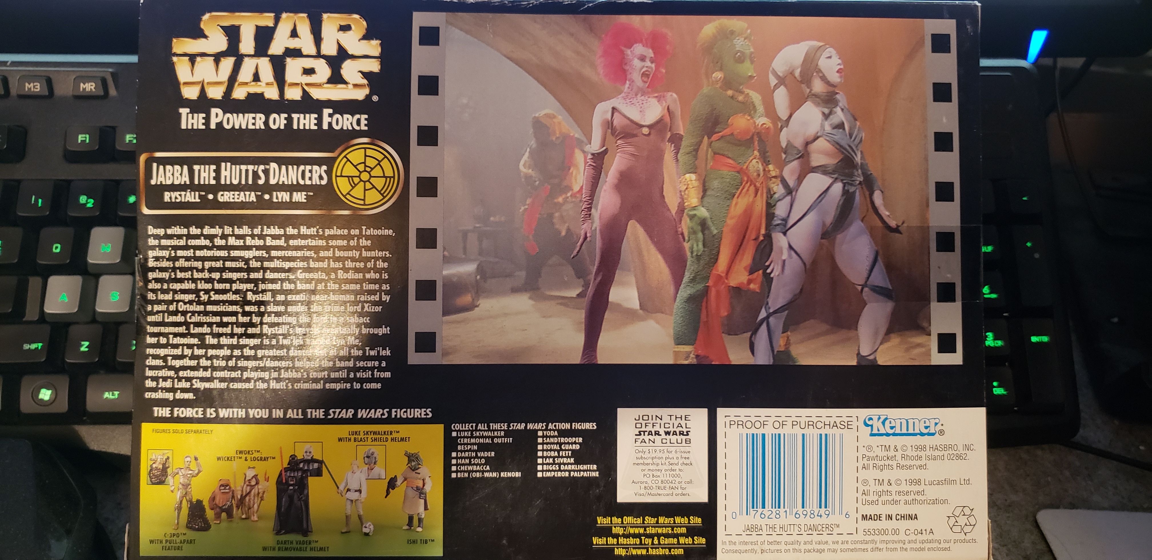 Jabba the Hutt’s Dancers - Hasbro (Star Wars: Jaba The Hutt’s Dancers) action figure collectible [Barcode 4904398144529] - Main Image 2