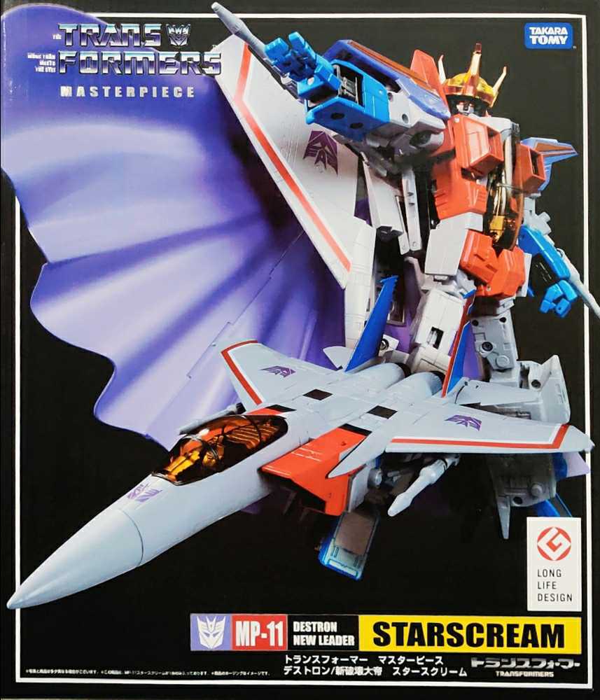 Starscream MP-11 Coronation - Takara Tomy (Masterpiece 1986) action figure collectible [Barcode 4904810422860] - Main Image 3