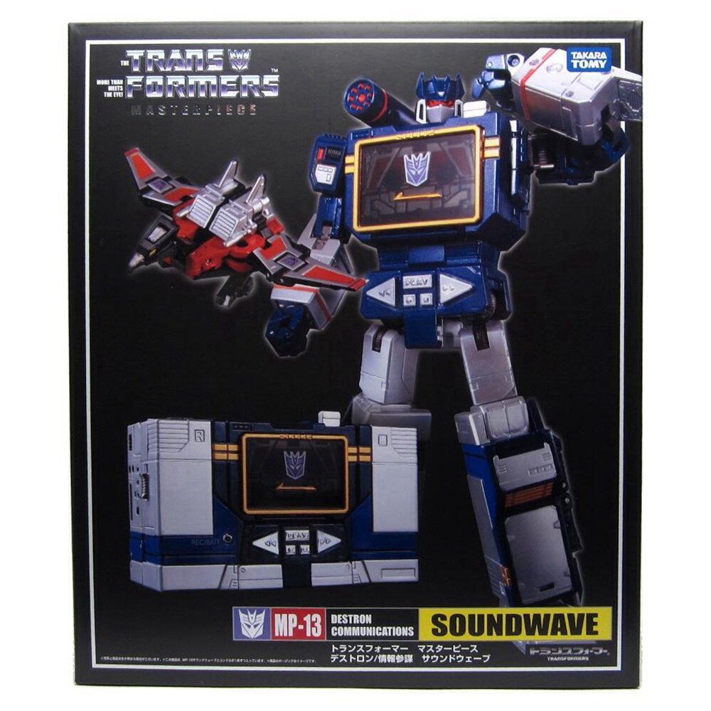 Soundwave MP-13 Robot Mode Unpainted Head Triangle - Takara Tomy (Masterpiece 1984) action figure collectible [Barcode 4904810459996] - Main Image 1