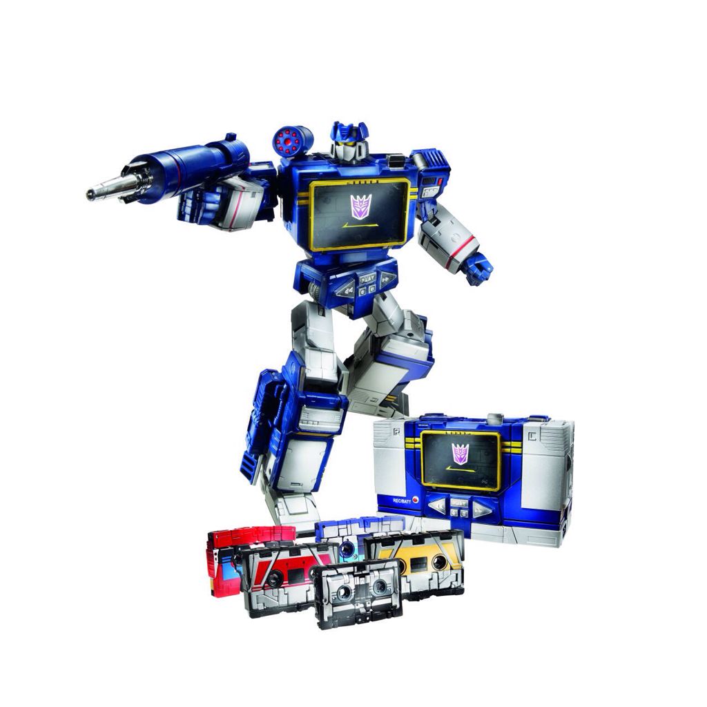Soundwave MP-13 Robot Mode Unpainted Head Triangle - Takara Tomy (Masterpiece 1984) action figure collectible [Barcode 4904810459996] - Main Image 2
