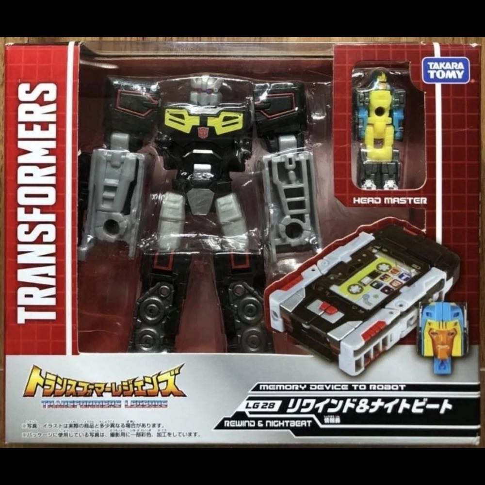 LG28 Rewind & Nightbeat ✅⭐️ - Takara Tomy (Transformers: Transformers Legends) action figure collectible [Barcode 4904810868569] - Main Image 4