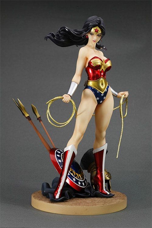 Wonder Woman Bishoujo Statue - Kotobukiya (DC Bishoujo) action figure collectible [Barcode 4934054092192] - Main Image 3