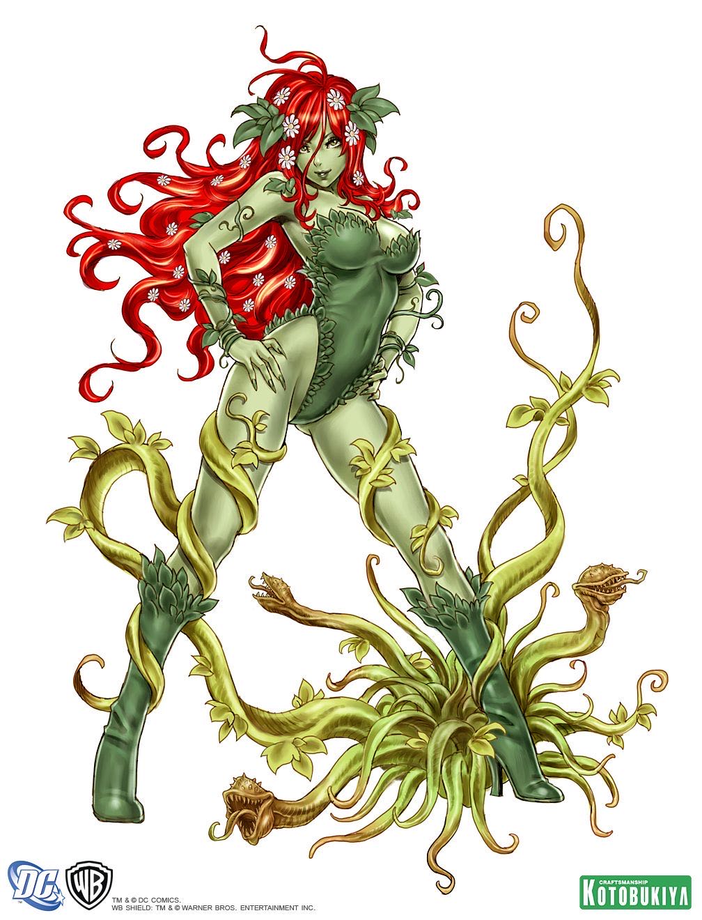 Poison Ivy Returns Bishoujo - Kotobukiya (DC Bishoujo) action figure collectible [Barcode 4934054092222] - Main Image 2