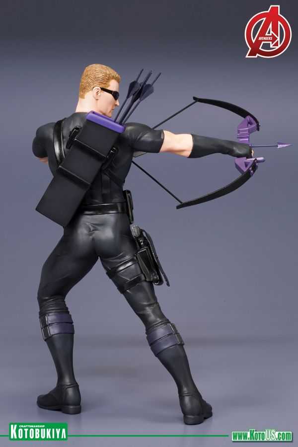 Hawkeye - Clint Barton - Kotobukiya (Marvel Now! ArtFX+) action figure collectible [Barcode 4934054092475] - Main Image 3