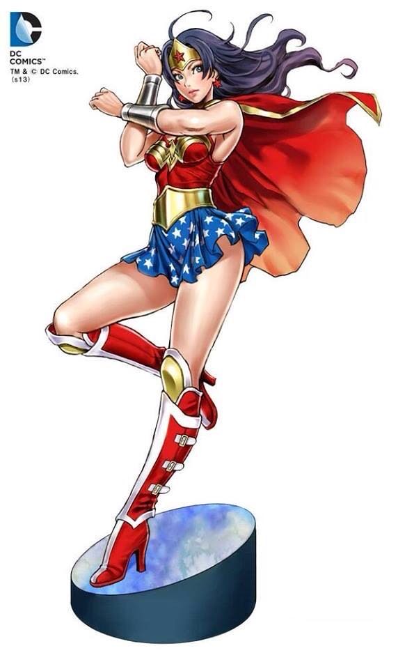 Wonder Woman Bishoujo (Armored) - Kotobukiya (DC Bishoujo) action figure collectible [Barcode 4934054092529] - Main Image 3