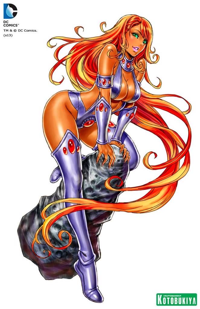 DC Comics Bishoujo Statue: Starfire - Kotobukiya (DC Comics) action figure collectible [Barcode 4934054092567] - Main Image 2
