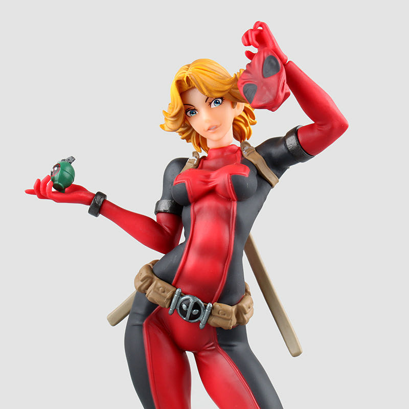 Marvel Comics Marvel Bishoujo Statue Lady Deadpool 1/7 Scale PVC Figure CHN TOY - Kotobukiya (Marvel Bishoujo) action figure collectible [Barcode 4934054092901] - Main Image 3