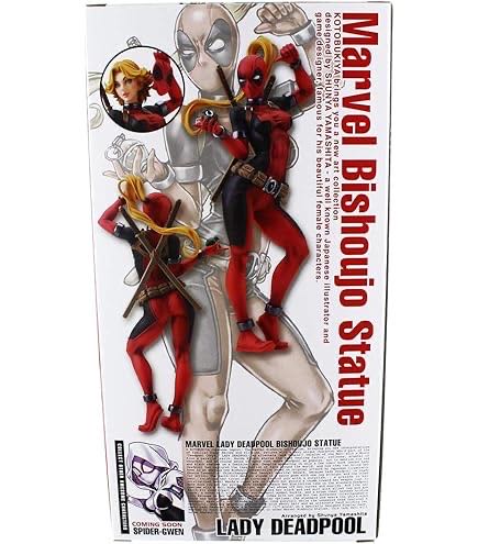 Lady Deadpool - SDCC Exclusive kotobukiya - Kotobukiya (Marvel Bishoujo Statue) action figure collectible [Barcode 4934054092918] - Main Image 3