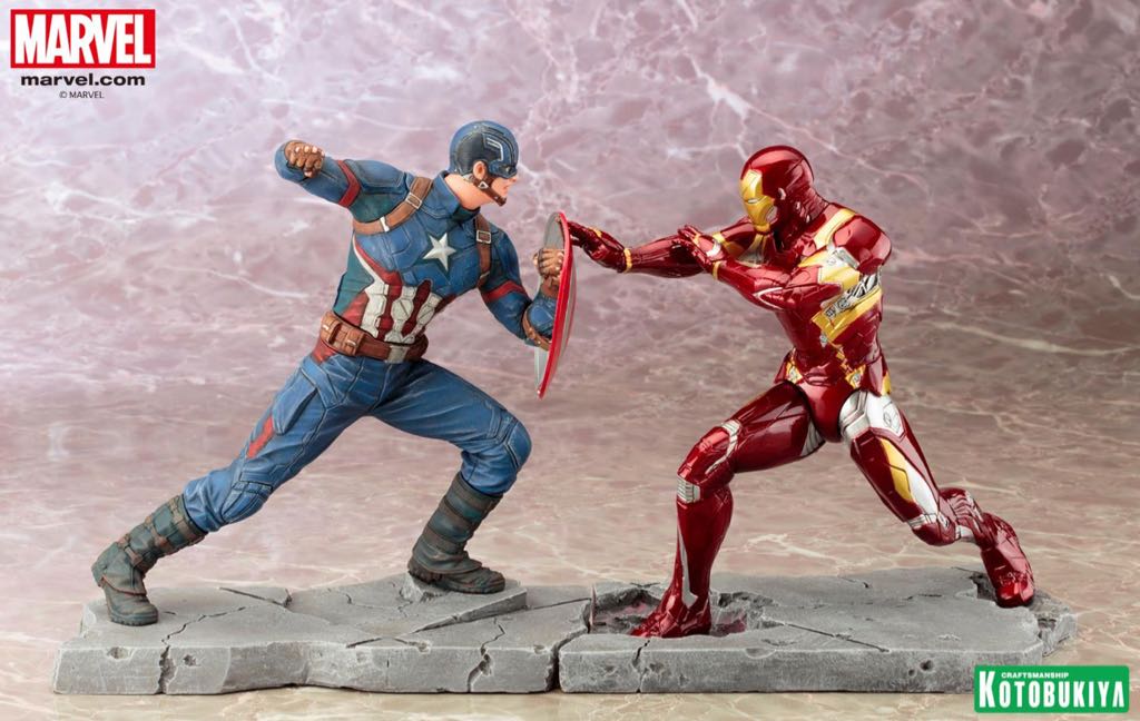 ARTFX+ Civil War Iron Man Mark 46 - Kotobukiya (Captain America Civil War) action figure collectible [Barcode 4934054093137] - Main Image 2