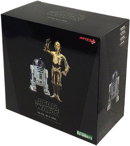 Kotobukiya “R2-D2 & C-3PO” - Star Wars Episode IV: A New Hope - 2 Pack Pre Painted Model Kit - Kotobukiya (Star Wars Episode IV: A New Hope) action figure collectible [Barcode 4934054901425] - Main Image 2