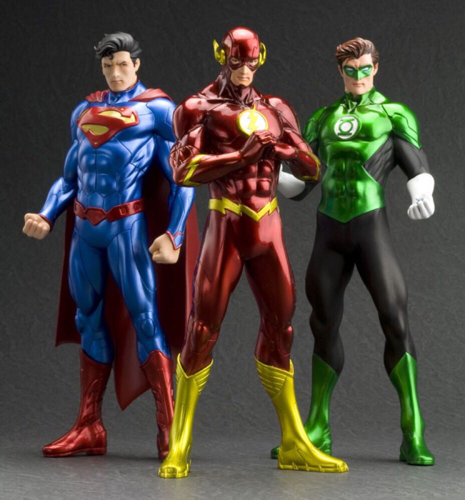 Superman (Justice League - Blue/Red suit) - Kotobukiya Artfx+ (DC Comics Superman) action figure collectible [Barcode 4934054901678] - Main Image 2