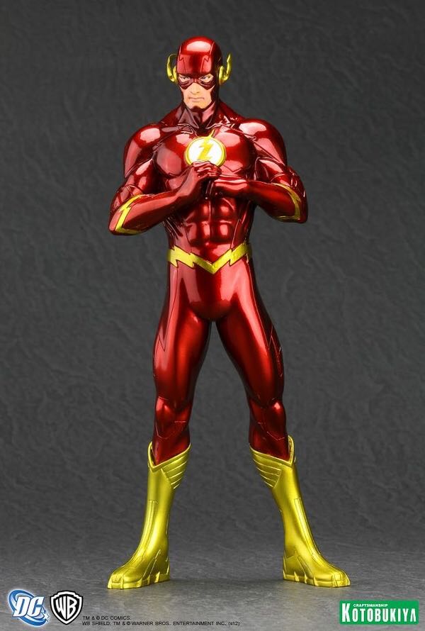 FLASH ARTFX+ STATUE52 VE - Kotobukiya Artfx+ (DC Comics New 52) action figure collectible [Barcode 4934054901784] - Main Image 2