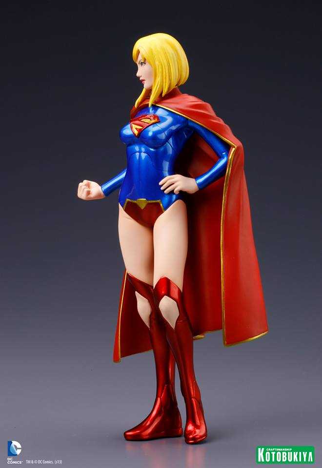 Supergirl: DC ARTFX Kotobukiya Statue - Kotobukiya (ArtFX+ New 52) action figure collectible [Barcode 4934054901951] - Main Image 4