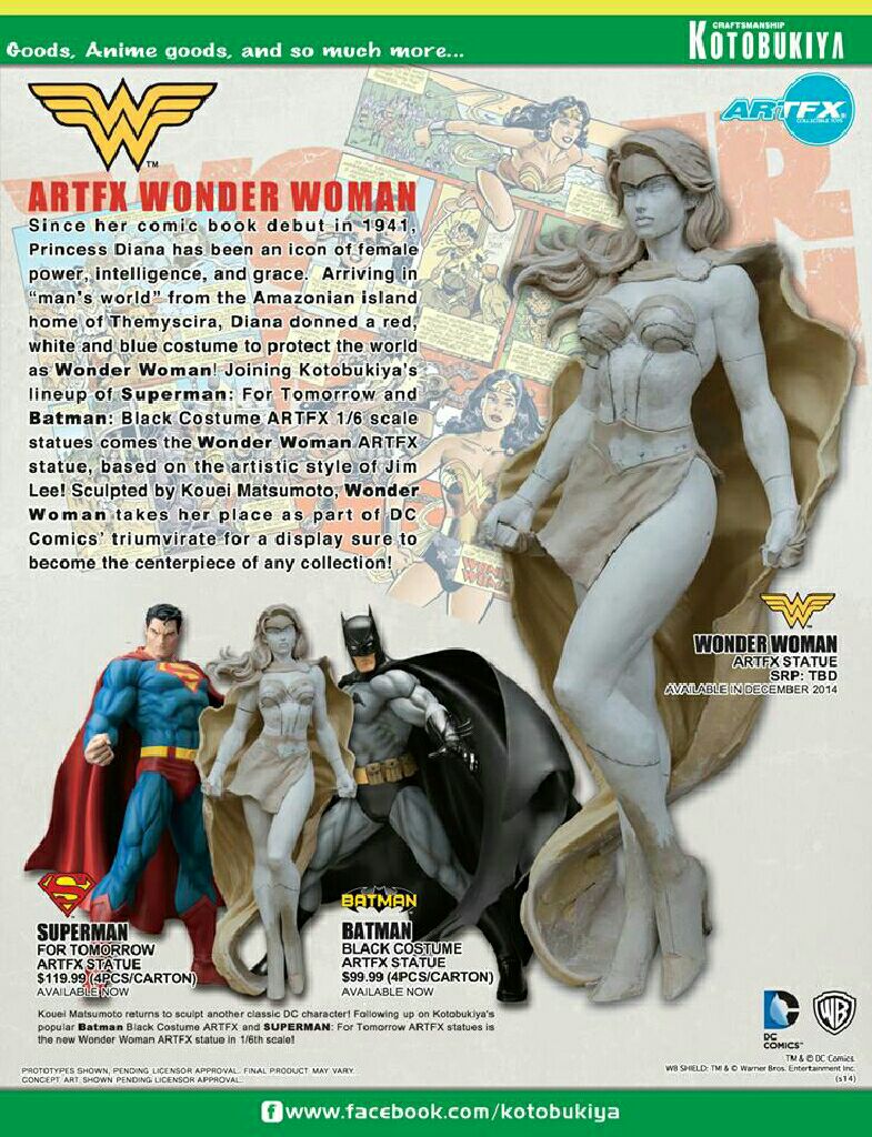 Wonder Woman - Kotobukiya (DC Comics) action figure collectible [Barcode 4934054902101] - Main Image 2