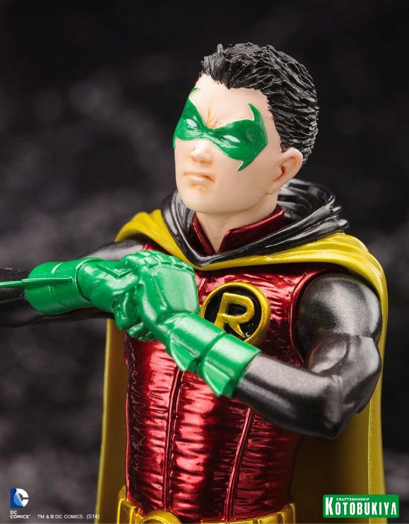 Robin - Damian Wayne: DC ARTFX Statue - Kotobukiya (ArtFX+ New 52) action figure collectible [Barcode 4934054902200] - Main Image 2