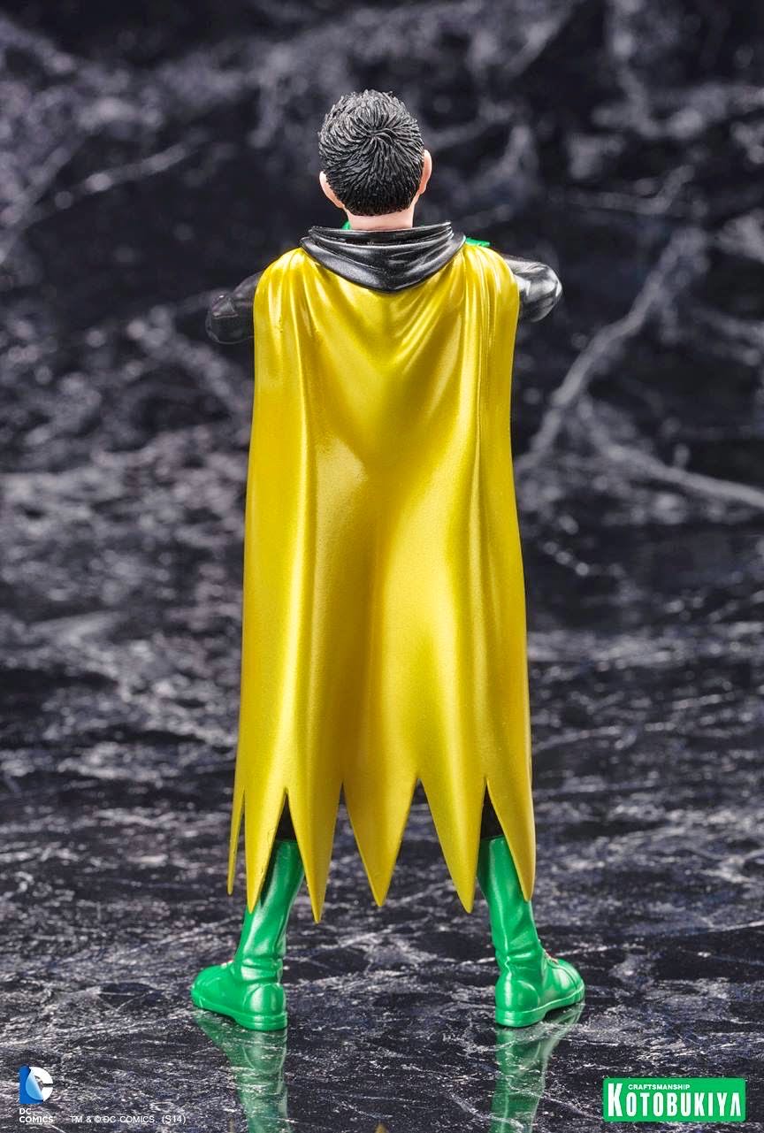 Robin - Damian Wayne: DC ARTFX Statue - Kotobukiya (ArtFX+ New 52) action figure collectible [Barcode 4934054902200] - Main Image 3