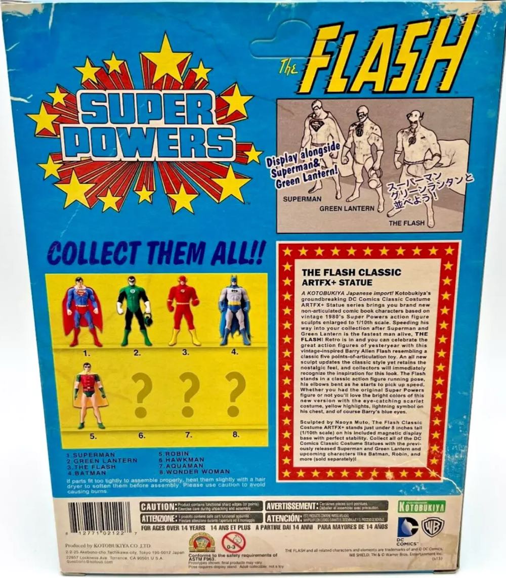 Flash - Kenner (Super Powers) action figure collectible [Barcode 4934054902262] - Main Image 4