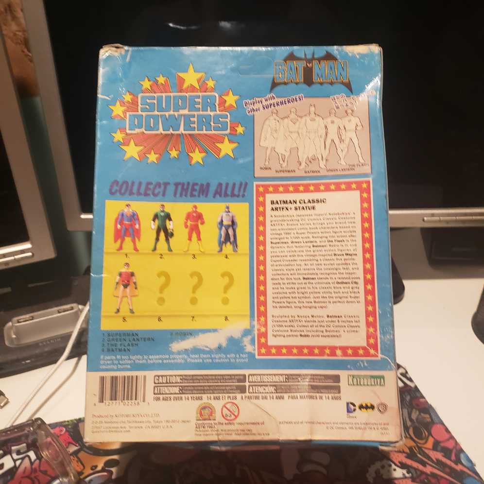 Batman Super Powers - Kotobukiya (DC Super Powers Collection) action figure collectible [Barcode 4934054902279] - Main Image 3