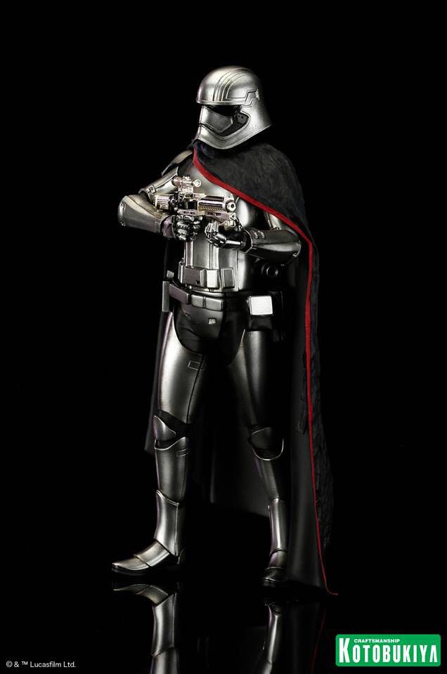 ARTFX Kotobukiya SW108 + Star Wars Captain Phasma Force Awaken Figure 1/10 Scale - Kotobukiya Artfx+ (Star Wars The Force Awekens) action figure collectible [Barcode 4934054902750] - Main Image 2