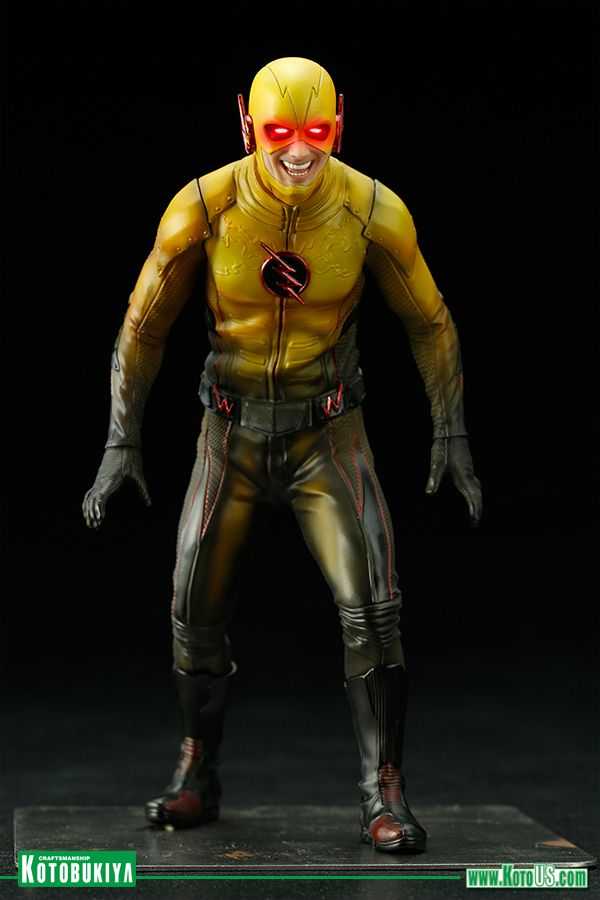 DC KOTOBUKIYA ArtFx REVERSE FLASH 1/10 PVC Figure - Kotobukiya (DC Comics) action figure collectible [Barcode 4934054903146] - Main Image 3