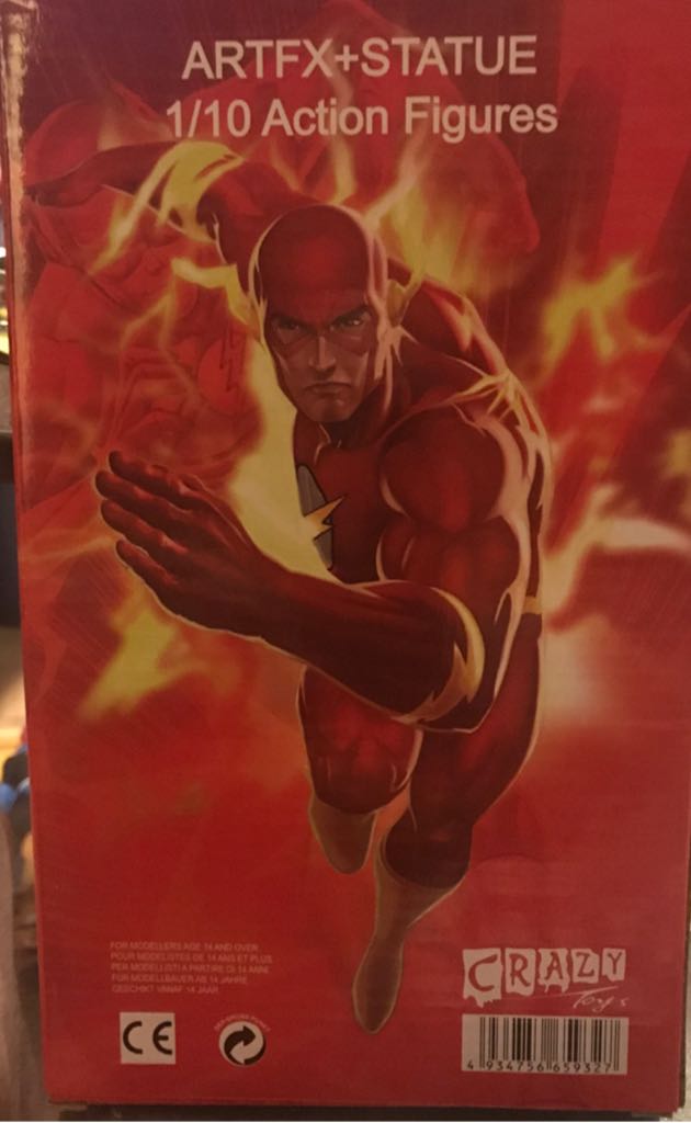 Crazy Toys The Flash Figurine 7” Tall  action figure collectible [Barcode 4934756659327] - Main Image 2