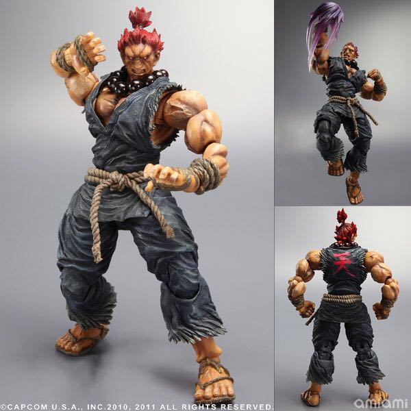 Street Fighter IV Play Arts Kai Vol.2-Akuma Gouki-316231 - Square Enix (Play Arts Kai) action figure collectible [Barcode 4988601316231] - Main Image 2