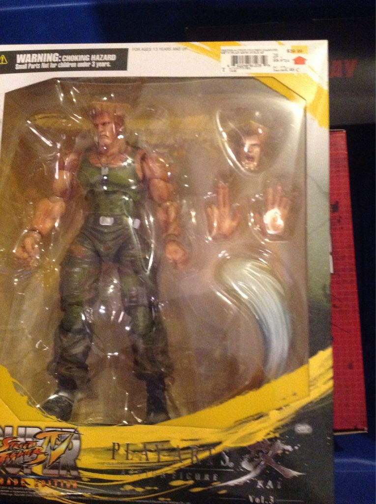 Super Street Fighter 4 - Figurine Guile Arcane Play Arts Kai 30cmâââ - Play Arts Kai (Super Street Fighter IV) action figure collectible [Barcode 4988601317641] - Main Image 1