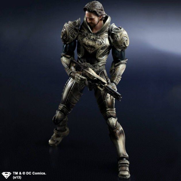 Square Enix DC Man of Steel Jor-El Play Arts Kai Action Figure - Square Enix (Play Arts Kai ”DC Comics”) action figure collectible [Barcode 4988601319041] - Main Image 2