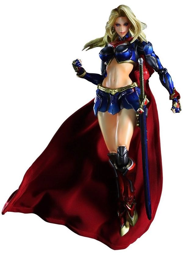 Play Arts Kai Super Girl - Square Enix (DC Comics Variant Play Arts Kai) action figure collectible [Barcode 4988601320009] - Main Image 1