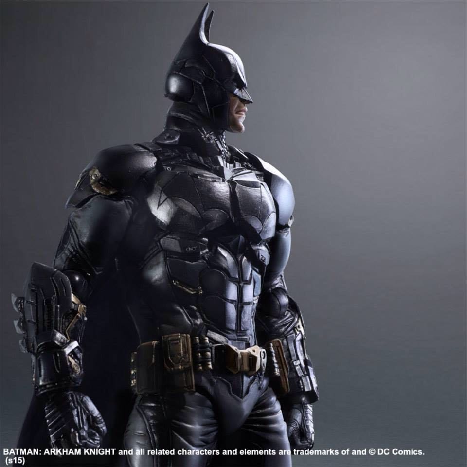 Square Enix Play Arts Kai Batman Arkham Knight Batman Action Figure Japan  action figure collectible [Barcode 4988601322003] - Main Image 2