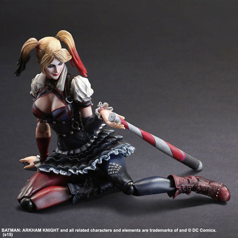 DC: Harley Quinn - Batman Arkham Knight - Square Enix (DC Universe Variant Play Arts Kai) action figure collectible [Barcode 4988601322508] - Main Image 3