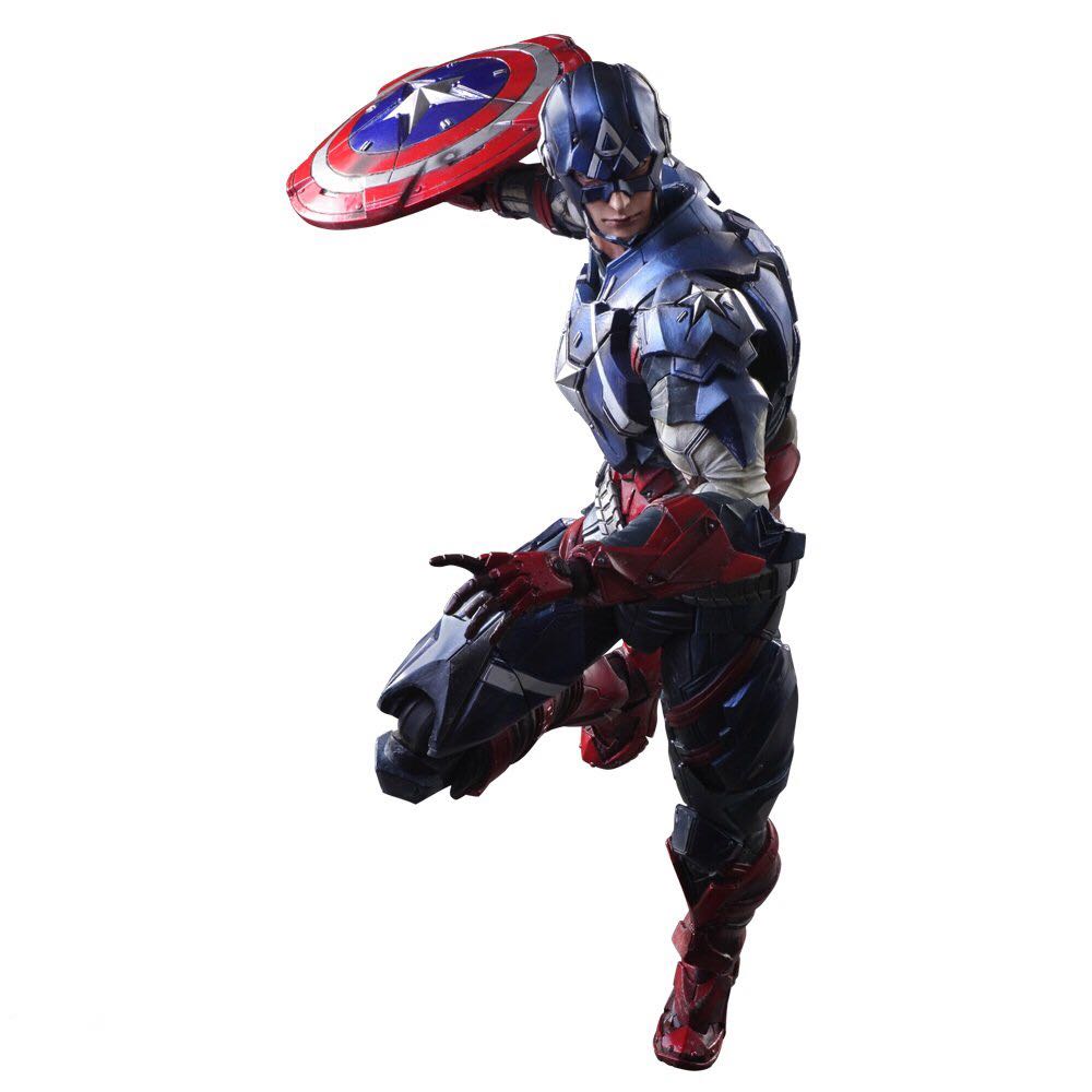 Captain America - Square Enix (Play Arts Kai) action figure collectible [Barcode 4988601324342] - Main Image 1