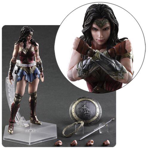 Play Arts Kai Bstmsn Vs Superman Wonder Woman - Square Enix (Wonder Woman Movie) action figure collectible [Barcode 4988601325745] - Main Image 2