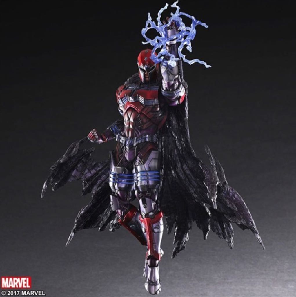 Magneto - Play Arts Kai (Marvel Universe Variant Play Arts) action figure collectible [Barcode 4988601328593] - Main Image 2