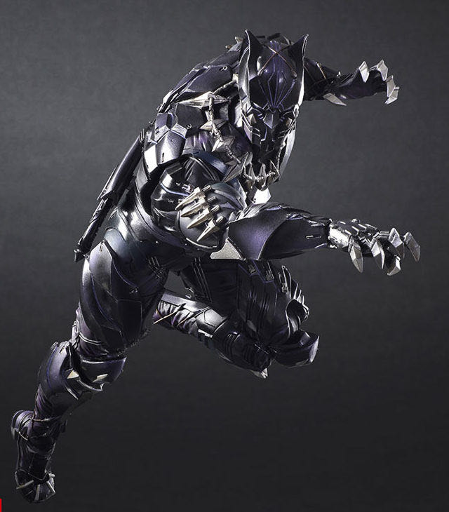 Black Panther - Square Enix Variant Play Arts (Marvel Universe Variant Play Arts Kai) action figure collectible [Barcode 4988601330145] - Main Image 4
