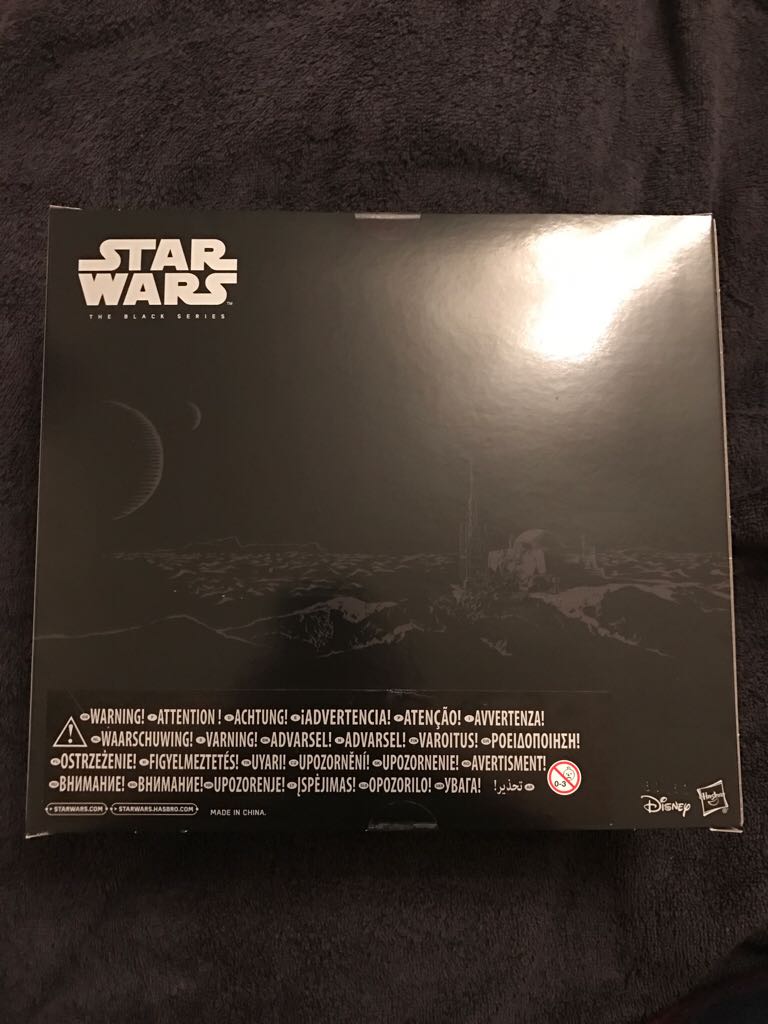 (D) OBI-WAN Kenobi - Hasbro (Star Wars Black 6”) (Starwars Black 6 inch) action figure collectible [Barcode 5010993337521] - Main Image 2