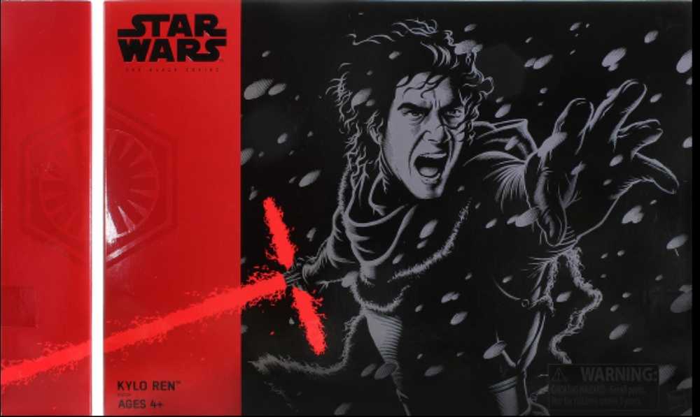 Star Wars Black Series KYLO REN SDCC Exclusive 6” - Hasbro (Star Wars: The Force Awakens) action figure collectible [Barcode 5010993337545] - Main Image 3