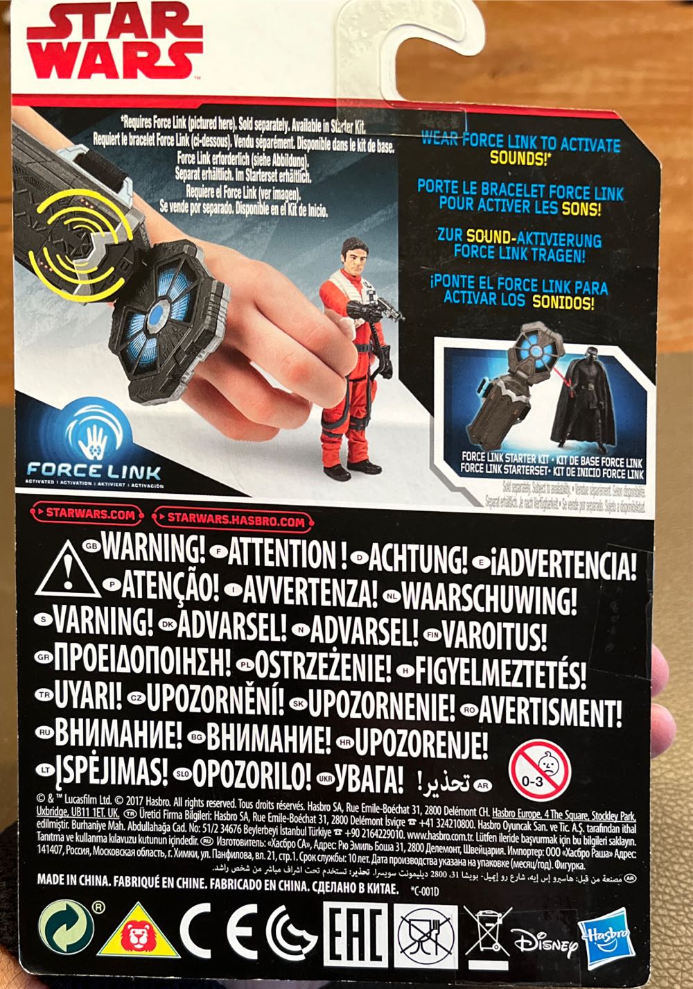 Poe Dameron - Hasbro (Resistance) action figure collectible [Barcode 5010993364411] - Main Image 4