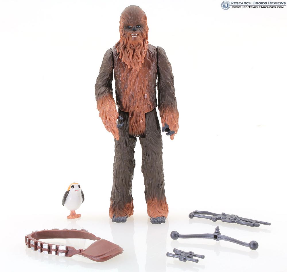 Chewbacca (with Porg) - Disney Hasbro (The Last Jedi) action figure collectible [Barcode 5010993364503] - Main Image 4